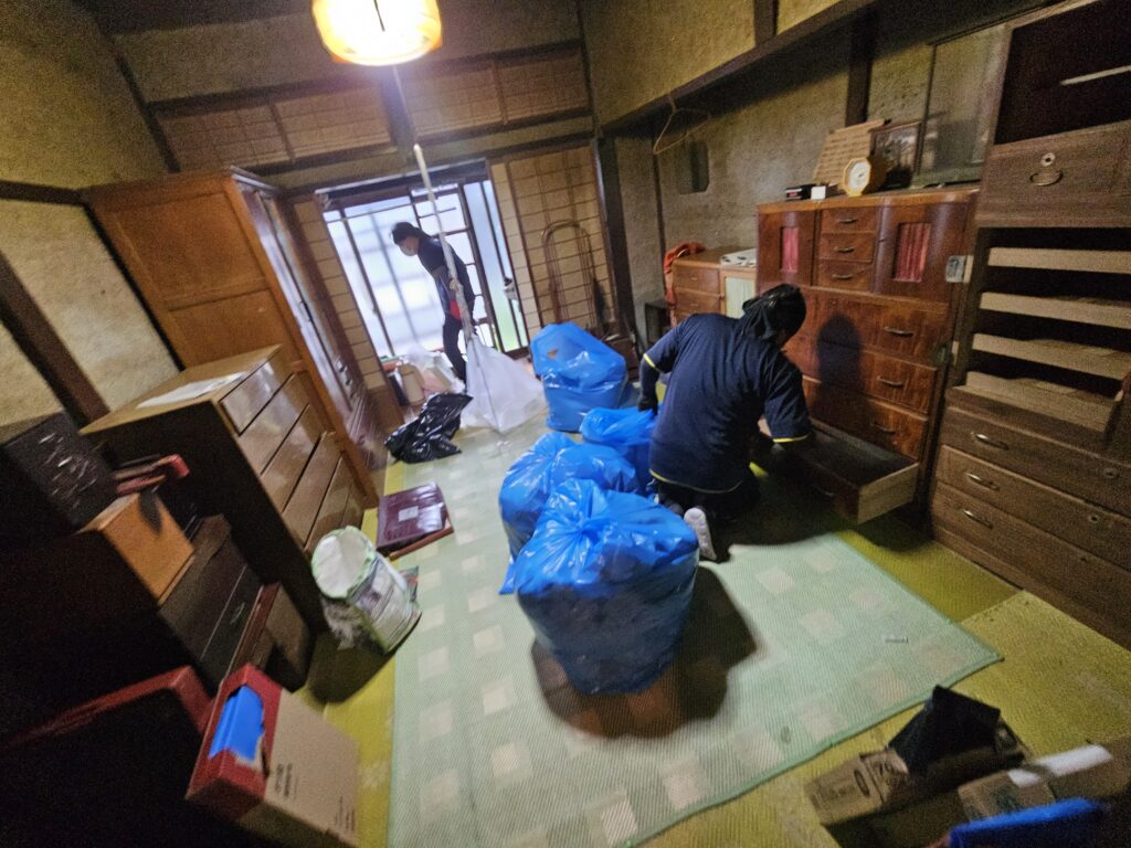 #古民家のお片付け